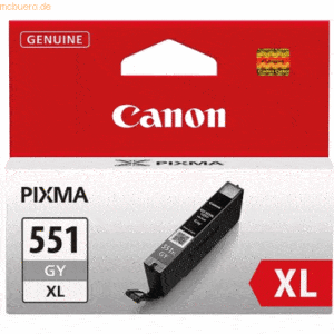 Canon Tintenpatrone Canon CLI-551GY XL grau