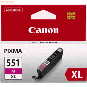 Canon Tintenpatrone Canon CLI-551M XL magenta