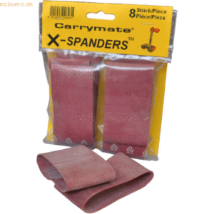 Carrymate Ersatzbelege X-Spanders / Pack. zu 8 Stück