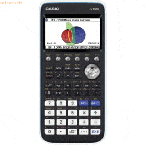 Casio Grafikrechner FX-CG50 Batteriebetrieb schwarz