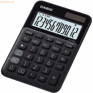 Casio Tischrechner MS-20UC-BK 105x23x149