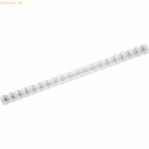 Centra Plastikbinderücken CombBind A4 21 Ringe 19mm VE=100 Stück weiß
