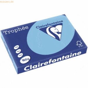 4 x Clairefontaine Kopierpapier Trophee A3 160g/qm VE=250 Blatt lavend