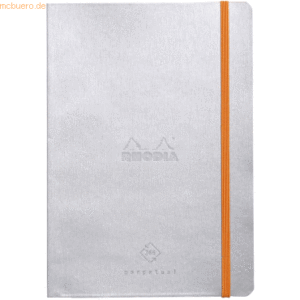 2 x Rhodia Bullet Journal Perpetual A5 64 Blatt 90g/qm silber