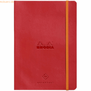 2 x Rhodia Bullet Journal Perpetual A5 64 Blatt 90g/qm mohnrot