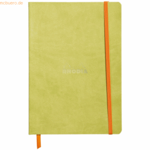 Rhodia Notizbuch Flex A5 liniert 90g/qm 80 Blatt anisgrün