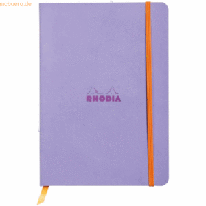 2 x Rhodia Notizbuch Flex A5 liniert 90g/qm 80 Blatt iris