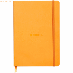 2 x Rhodia Notizbuch Flex A5 liniert 90g/qm 80 Blatt orange