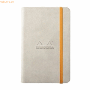 2 x Rhodia Notizbuch Rhodiarama A6 96 Blatt blanko beige