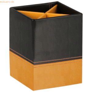 Rhodia Stifteköcher ePure schwarz/orange