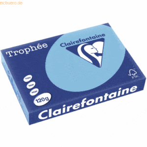 5 x Clairefontaine Kopierpapier Trophee A4 120g/qm VE=250 Blatt lavend