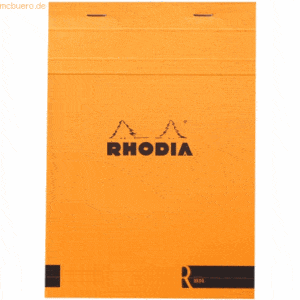 10 x Clairefontaine Schreibblock Rhodia Nr. 16 A5 70 Blatt liniert ora