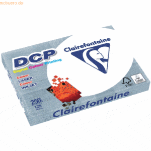 Clairefontaine Laser- /Inkjetpapier DCP A4 210x297mm 250g/qm weiß VE=1