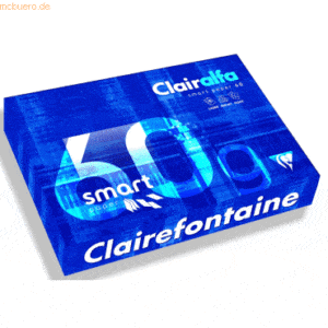 5 x Clairefontaine Kopierpapier smart A3 60g/qm VE=500 Blatt weiß