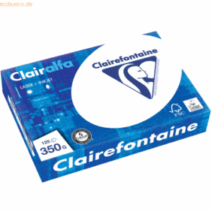 Clairefontaine Multifunktionspapier Clairalfa A4 210x297mm 350g/qm wei