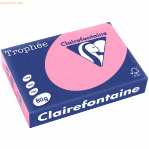 5 x Clairefontaine Kopierpapier Trophee A4 80g/qm VE=500 Blatt heckenr