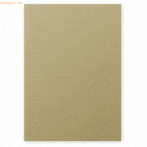 10 x Clairefontaine Papier Pollen A4 210g 25 Blatt gold