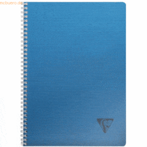 10 x Clairefontaine Spiralbuch Linicolor A4 50 Blatt Seyes-Lineatur fa