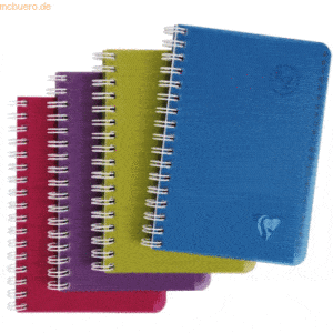 10 x Clairefontaine Registerbuch Linicolor 9