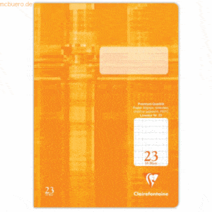 25 x Clairefontaine Schulheft A4 16 Blatt Lineatur 23 rautiert 5/9mm