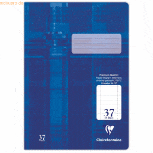 25 x Clairefontaine Schulheft A4 32 Blatt Lineatur 37 liniert perforie