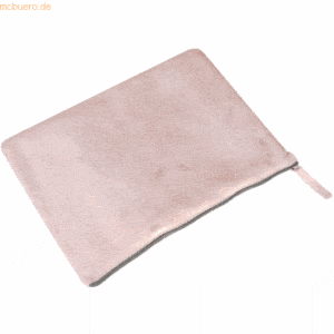 2 x Clairefontaine Tasche Feder flach Leder 23x32cm copper