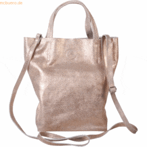 2 x Clairefontaine Tasche Federe Leder 16x9x23cm copper