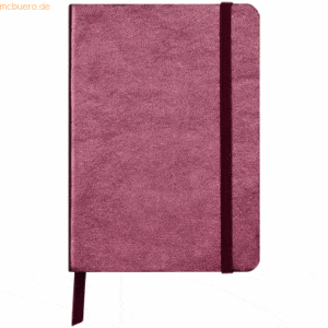 3 x Clairefontaine Notizbuch flexibel A6 72 Blatt blanko cherry