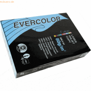 Clairefontaine Multifunktionspapier evercolor RC A4 210x297mm 80g/qm d