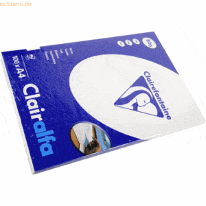 10 x Clairefontaine Multifunktionspapier Clairalfa A4 80g/qm 100 Blatt