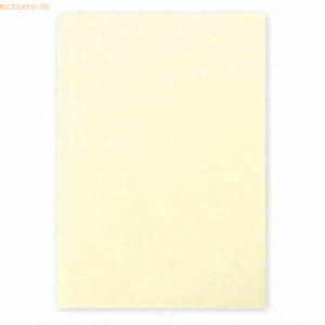 Clairefontaine Papier Pollen A4 120g 50 Blatt kanariengelb