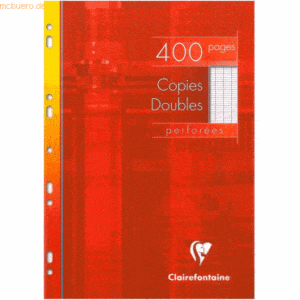 10 x Clairefontaine Kanzleipapier A4 Lineatur Seyes gelocht 200 Blatt