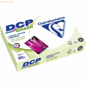 Clairefontaine Multifunktionspapier DCP green A4 90g/qm weiß RC VE=500