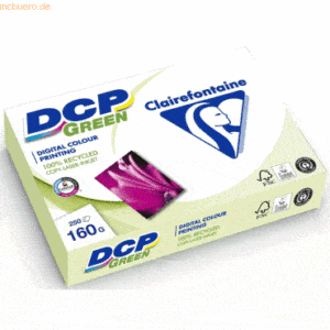 Clairefontaine Multifunktionspapier DCP green A4 160g/qm weiß RC VE=25