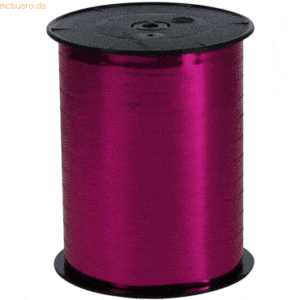 Clairefontaine Geschenkband Alubeschichtung 7mmx250m fuchsia