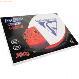 4 x Clairefontaine Laser- /Inkjetpapier DCP gestrichen Gloss A3 420x29