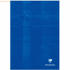 Clairefontaine Kladde A4 Hardcover 90g/qm 96 Blatt blanko sortiert