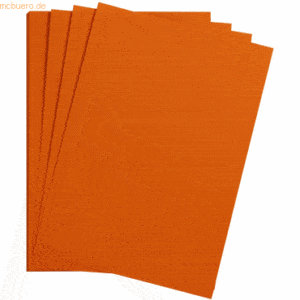 Clairefontaine Bastelkarton Maya 185g/qm A3 VE=25 Blatt orange