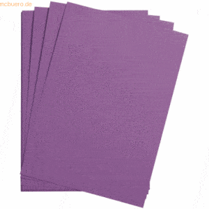 Clairefontaine Bastelkarton Maya 185g/qm A3 VE=25 Blatt violett