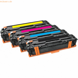 Freecolor Toner kompatibel mit HP 4-farbig LaserJet CP1215/CP1515 CMYK