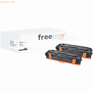 Freecolor Toner kompatibel mit HP 4-farbig LaserJet CP1215/CP1515 (125
