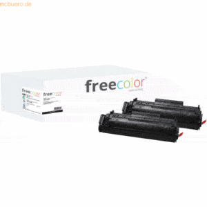 Freecolor Toner kompatibel mit HP LaserJet 1010 (12A) VE=2 Stück