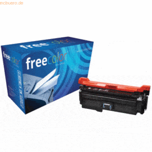 Freecolor Toner kompatibel mit HP 4-farbig LaserJet CP4025 cyan XXL