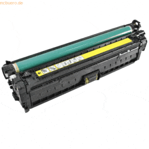 Freecolor Toner kompatibel mit HP Color LaserJet CP5525 gelb