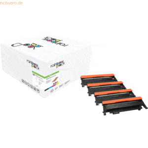 Freecolor Toner kompatibel mit Samsung CLP-360 KCMY Multipack