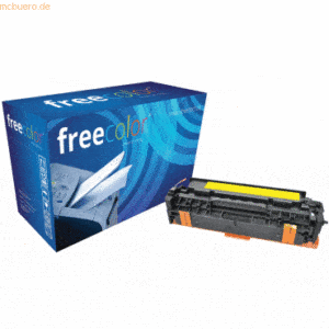 Freecolor Toner kompatibel mit HP LJ Pro 400 M451 gelb XXL