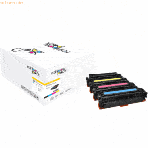 Freecolor Toner kompatibel mit HP 4-farbig LaserJet M476 CMYK Multipac