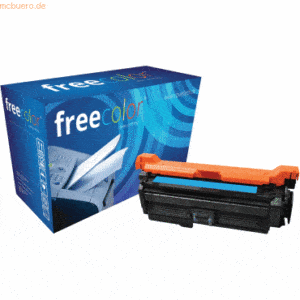 Freecolor Toner kompatibel mit HP 4-farbig LaserJet M680 (653A) cyan