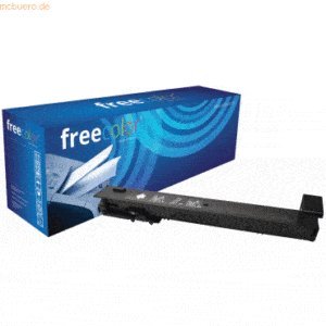 Freecolor Toner kompatibel mit HP 4-farbig LaserJet M855 (826A) schwar
