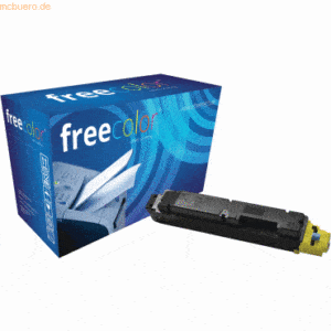 Freecolor Toner kompatibel mit Kyocera ECOSYS M6030/6530 gelb